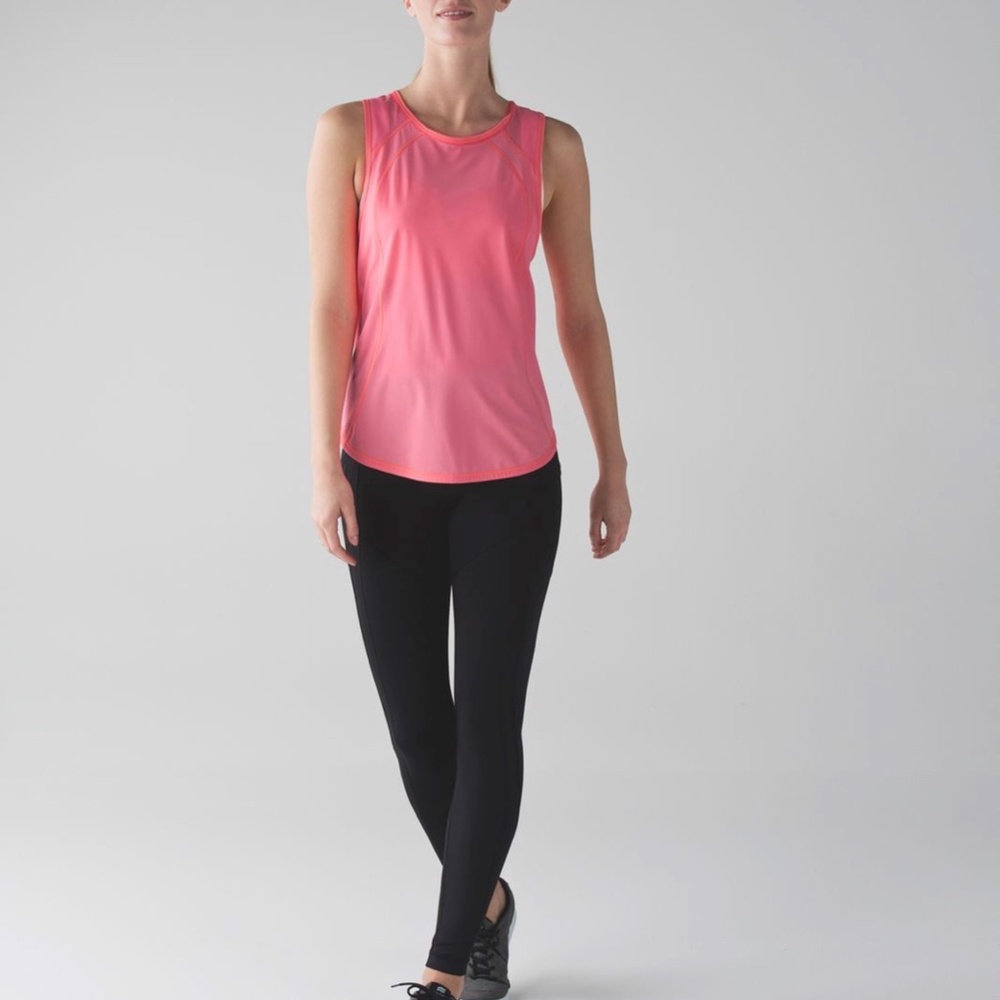 Lululemon Sculpt Tank Flash Light Size 4 - Picture 3 of 7